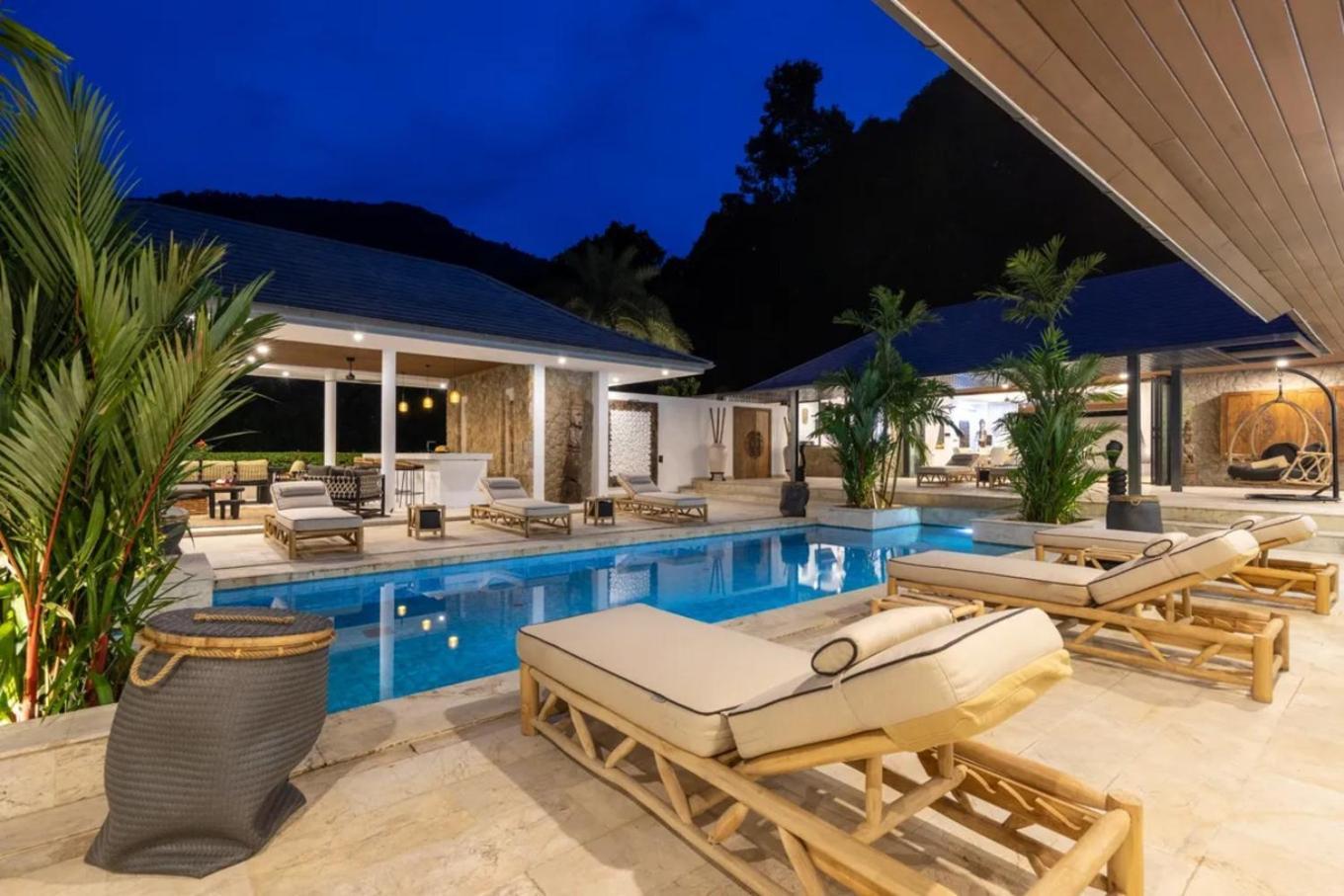 Villa Luxury Tropical Riverside With Private Pool And Garden In Koh Samui *